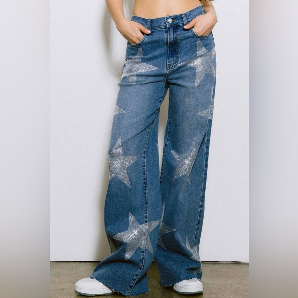 RockStar Wide Leg Jeans ✨⭐✨